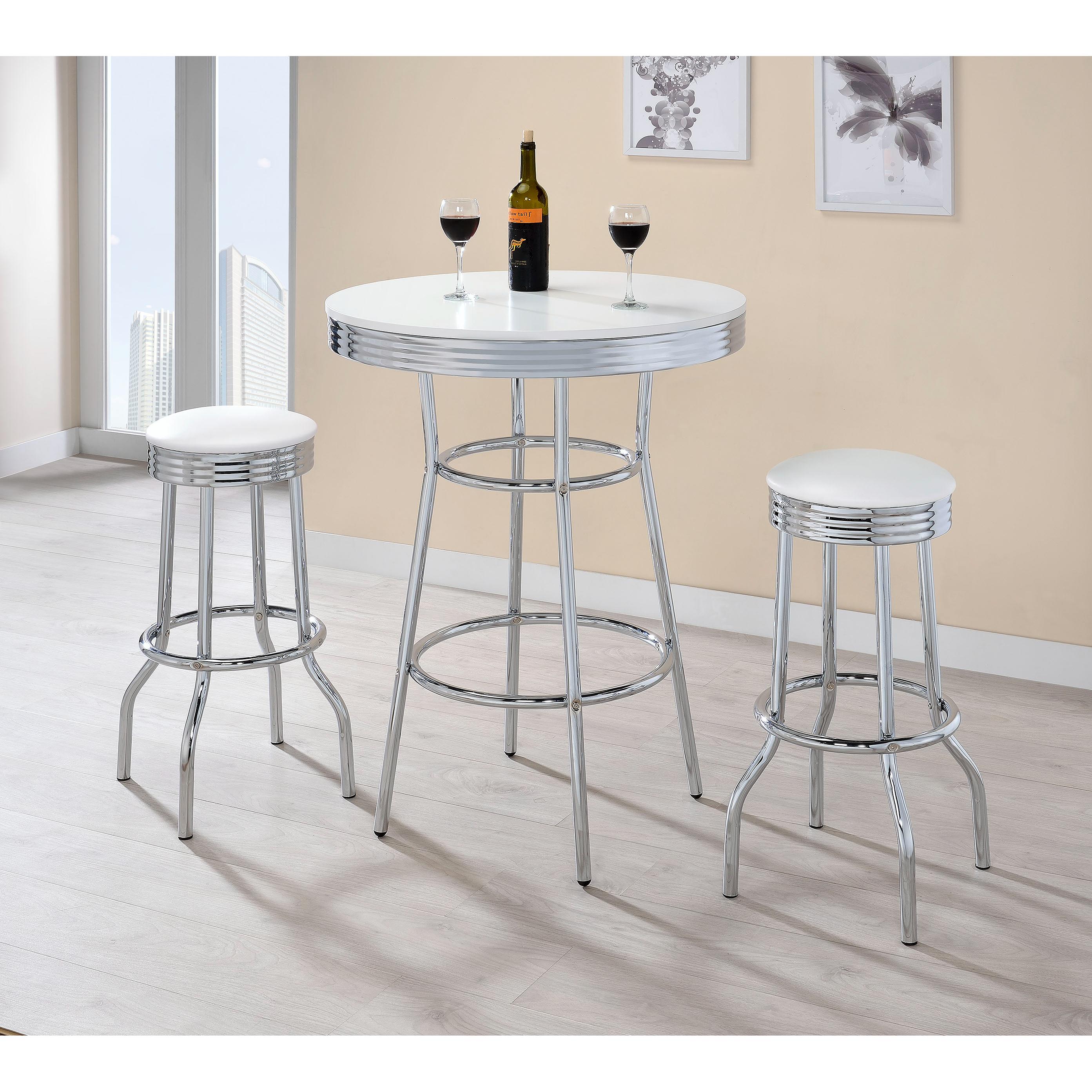 Coaster Furniture Retro 2300-S3 3 pc Pub Height Dining Set IMAGE 1